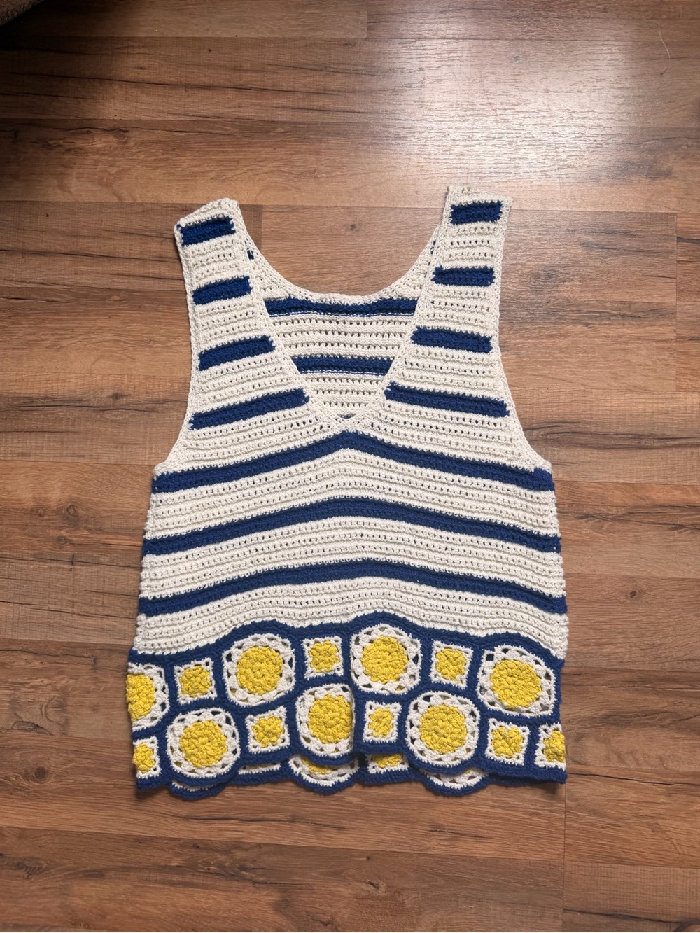 Anthropologie Crochet Tank Top